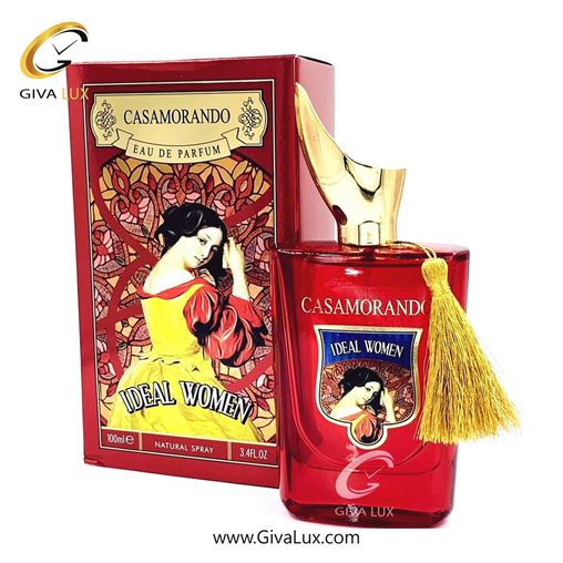  ادو پرفیوم  زنانه فرگرنس ورد اورجینال مدل Fragrance World Casamorando Ideal Women | کاساموراندو آیدیل ویمن رایحه مشابه زرجف بوکت آیدیل حجم  100 میل
